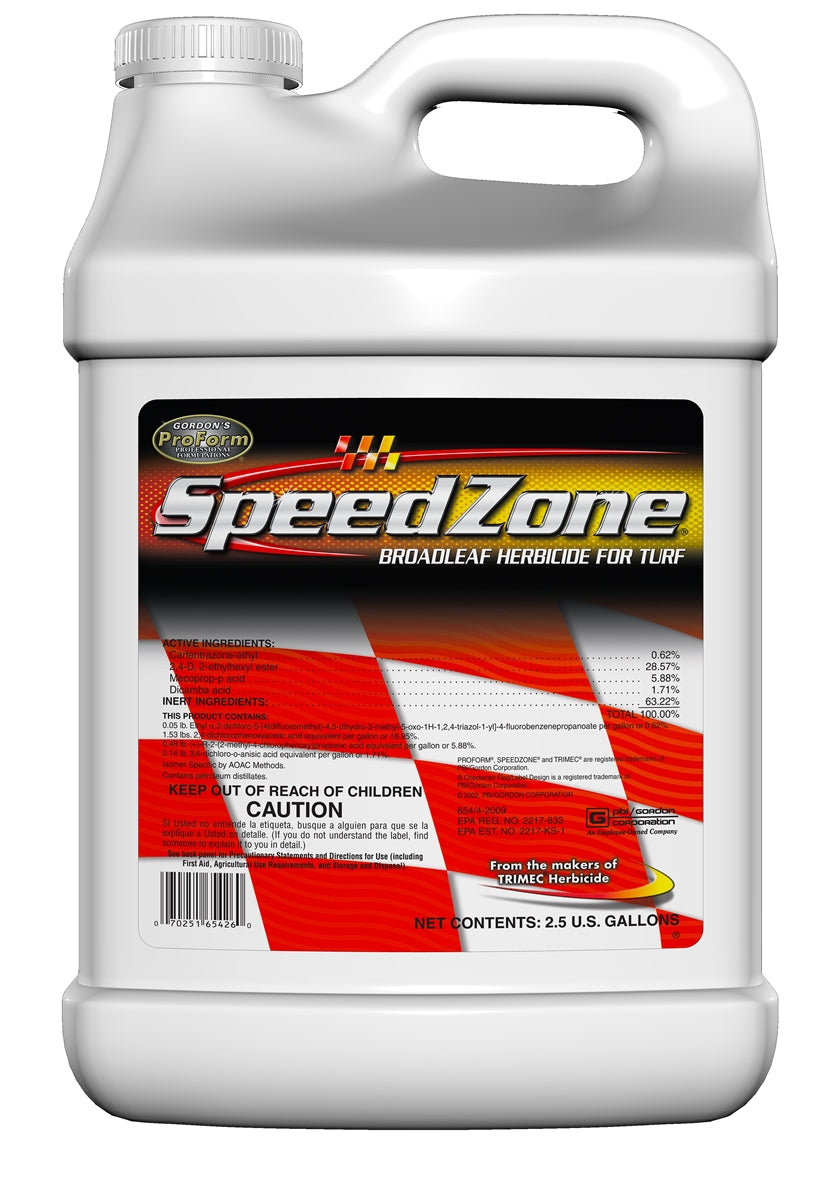 SpeedZone Broadleaf Herbicide - 2.5 Gallons