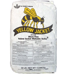 Yellow Jacket Wettable Sulfur Powder - 50 Lbs.