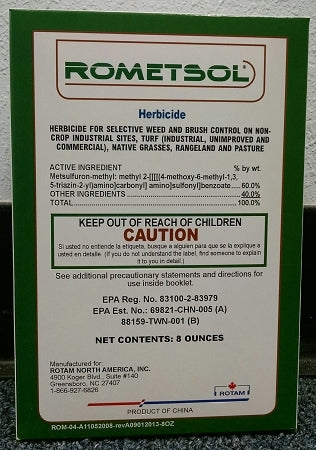 Rometsol Herbicide (MSM herbicide) - 8 Ounces