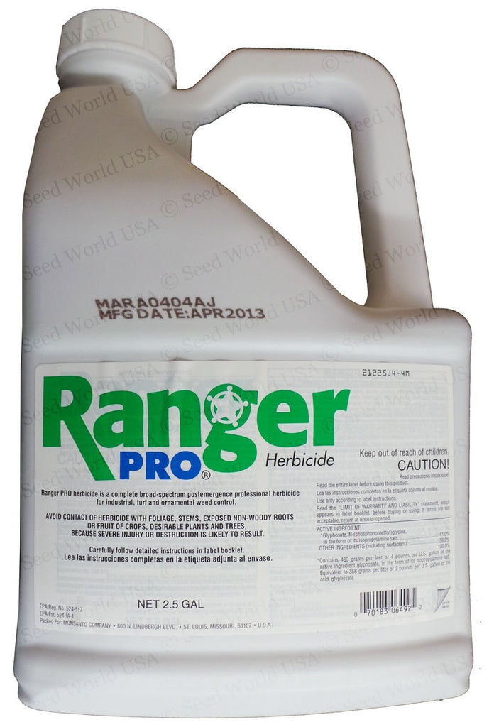 ranger pro herbicide vs roundup Roundup Ranger Pro 41% Glyphosate Herbicide - 2.5 Gallons