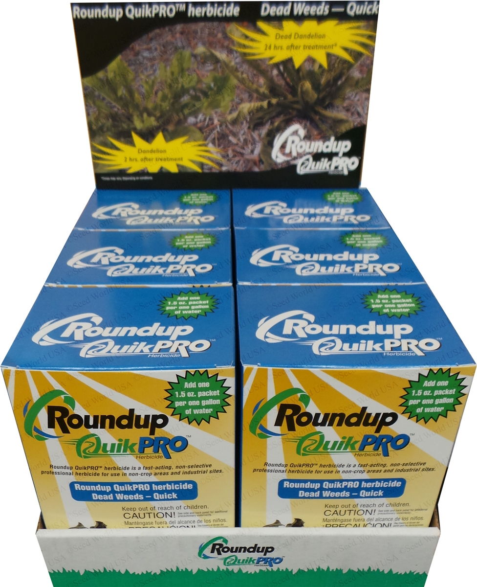 Roundup QuikPro Herbicide - 30 Packets