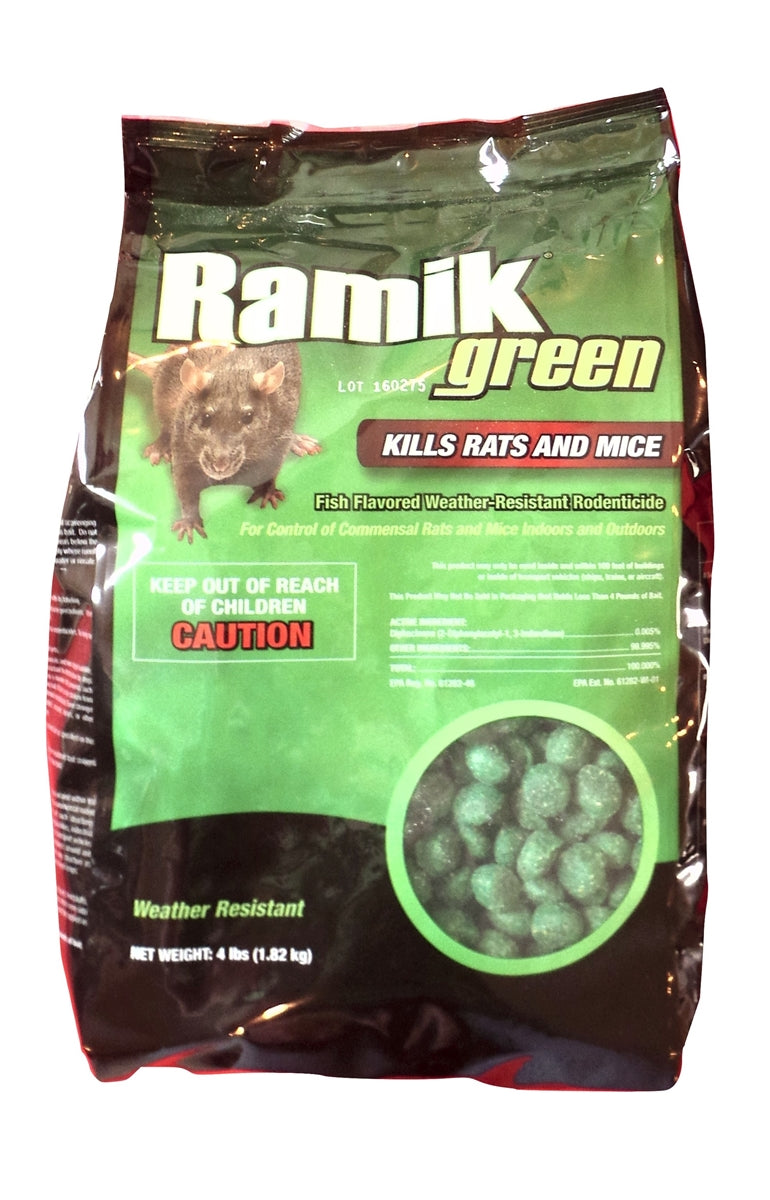 Ramik Green Rodenticide Nuggets - 4 Lbs.