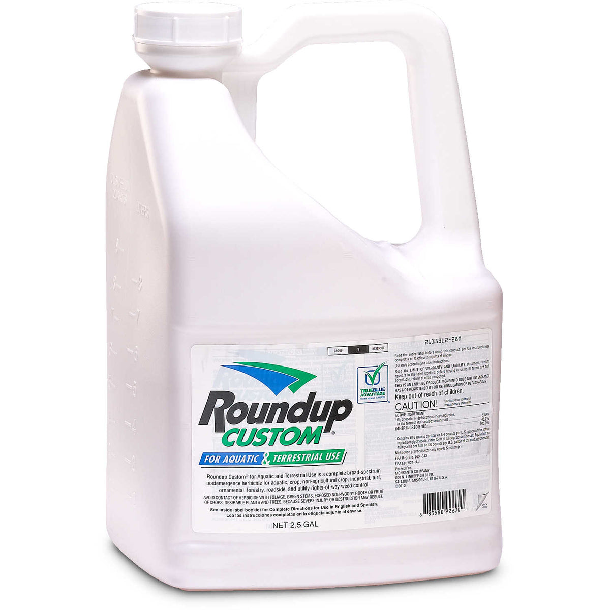 Roundup Custom Aquatic Herbicide - 2.5 Gallons