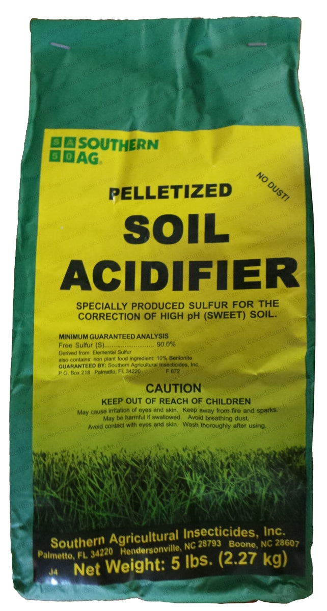Soil Acidifier Pellets (90% Sulfur) - 5 Lbs.