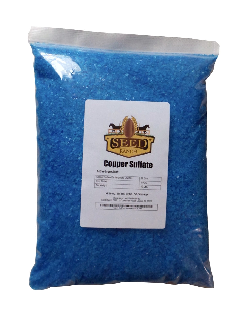 Copper Sulfate Crystals  - 10 Lbs.