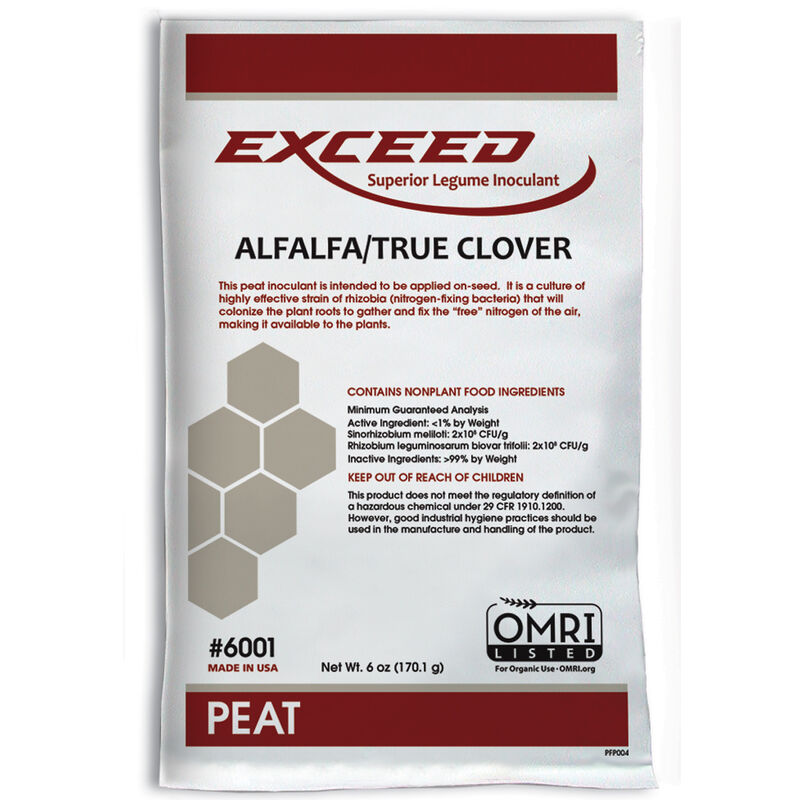 Exceed Alfalfa/True Clover Inoculant (Organic) - 6 oz.