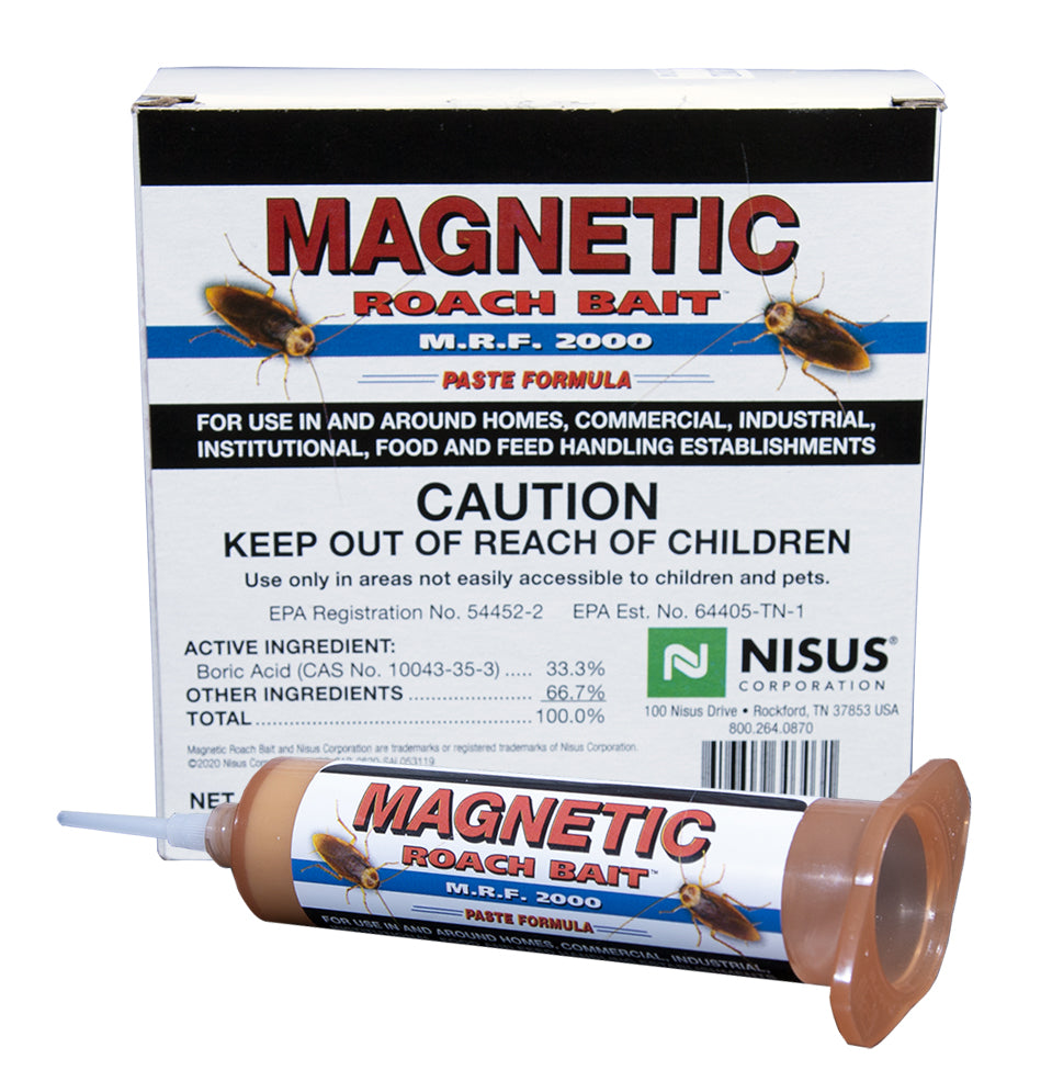 Magnetic Roach Bait - 4 Tubes
