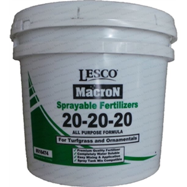 LESCO MacroN  20-20-20 Soluble Fertilizer - 25 lb.
