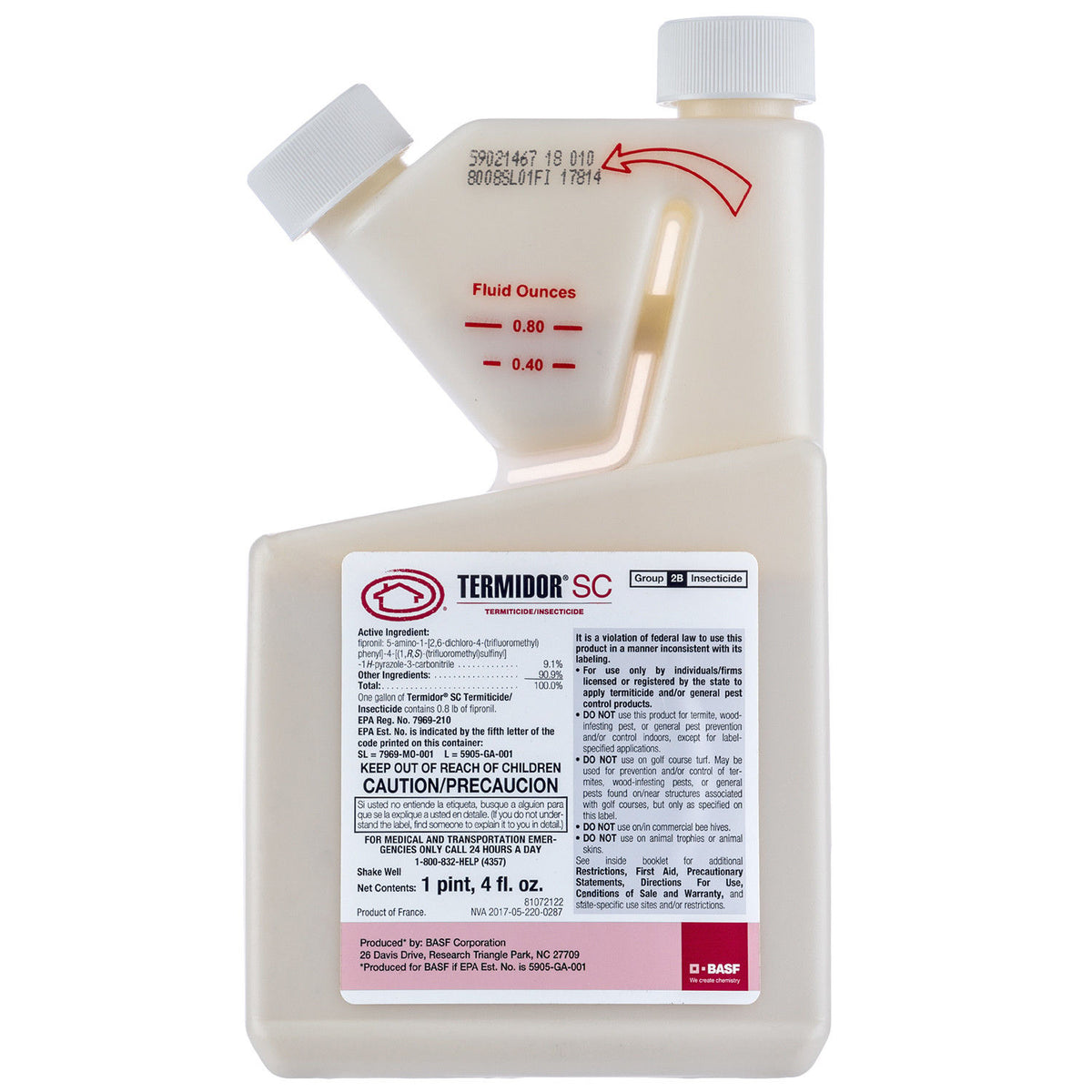Termidor Insecticide Temidor SC Termiticide Insecticide - 20 fl. oz. - Seed Barn