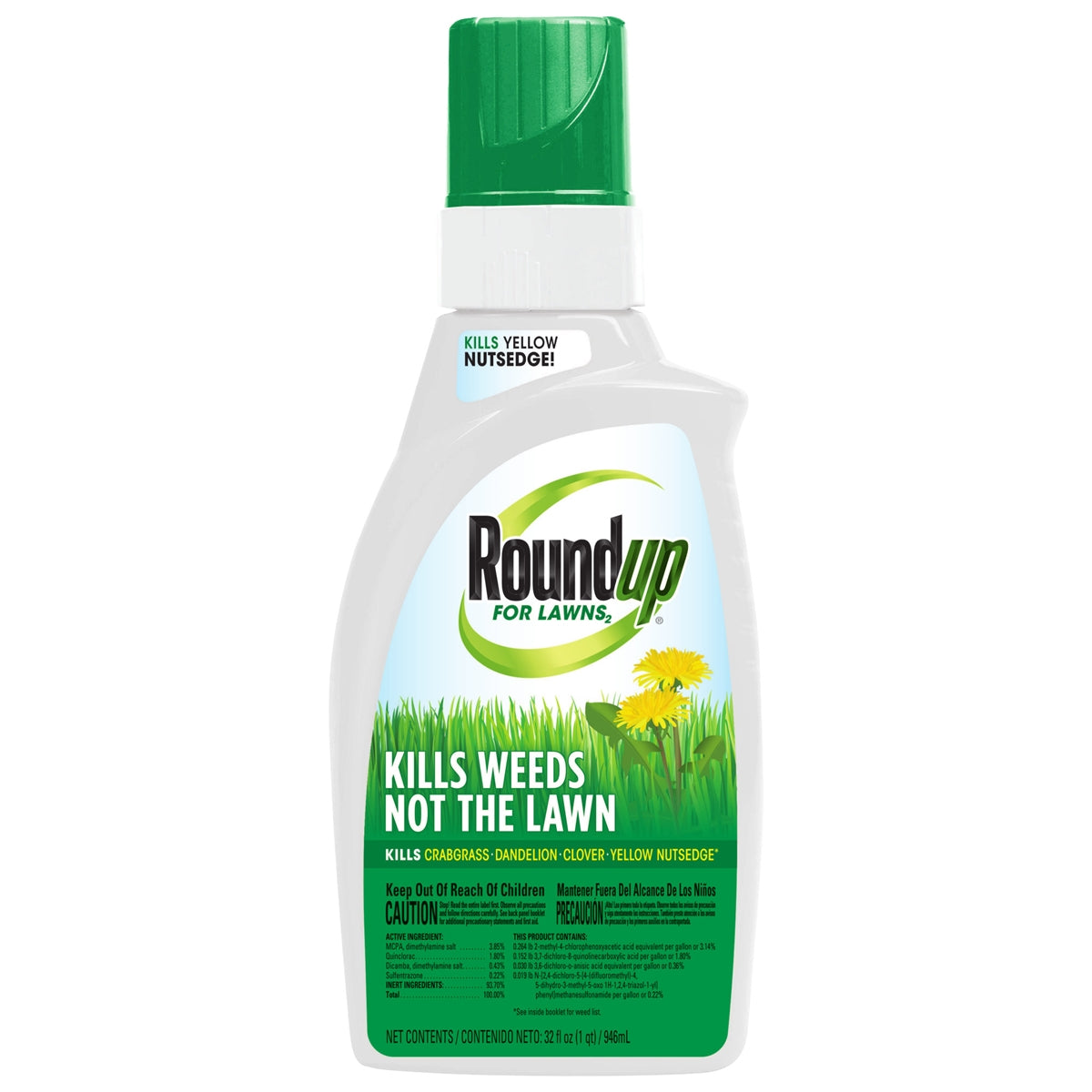 Roundup for Lawns - 1 Qt.