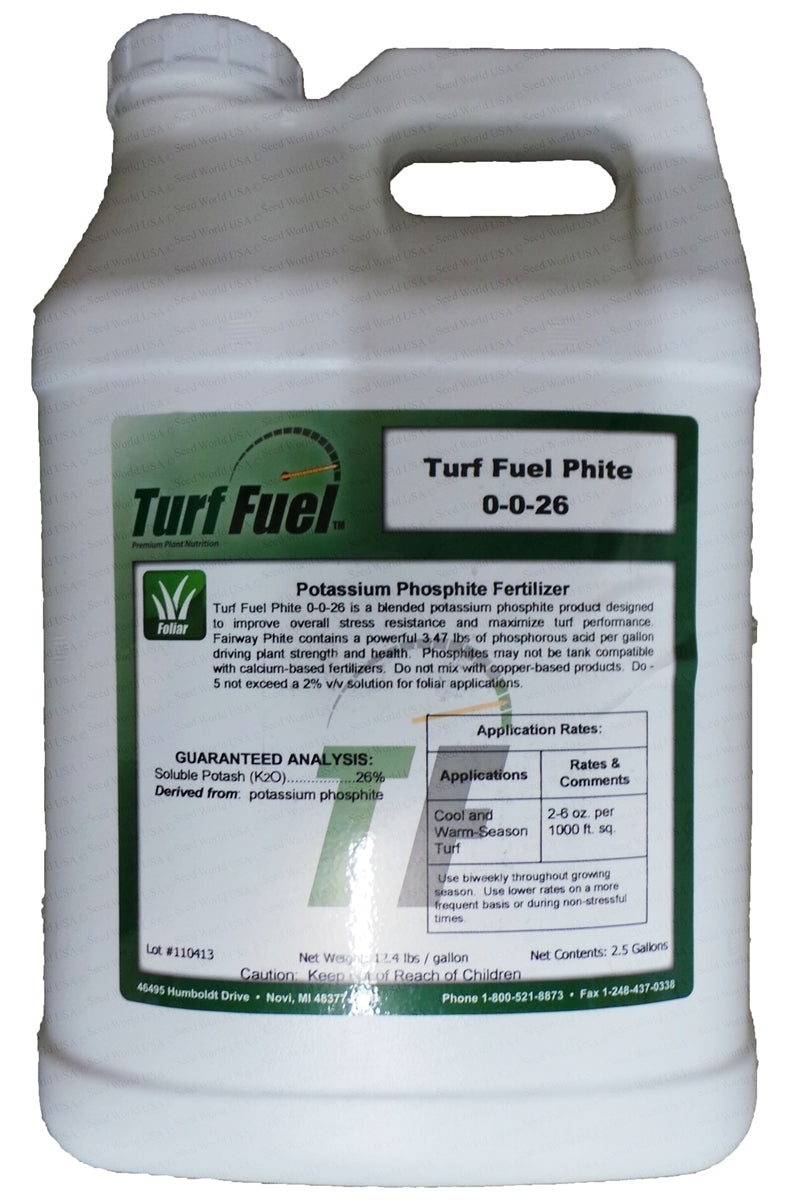 Turf Fuel Phite Liquid Potassium Phosphite Turf Fertilizer - 2.5 Gal.