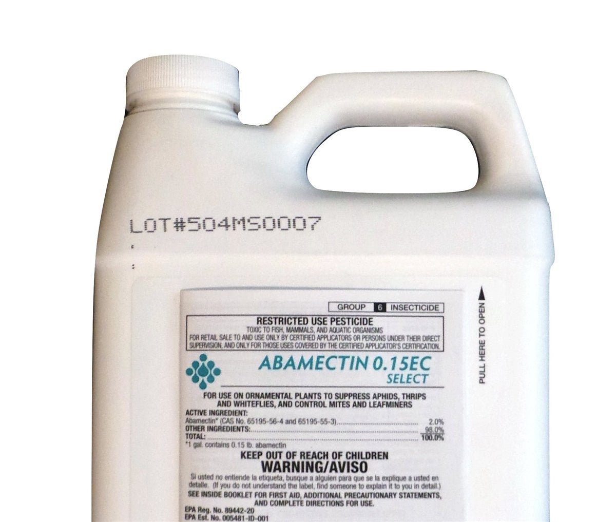 Abamectin 0.15 EC Miticide Insecticide (Avid Alternative) - 1 Gallon - Seed Barn