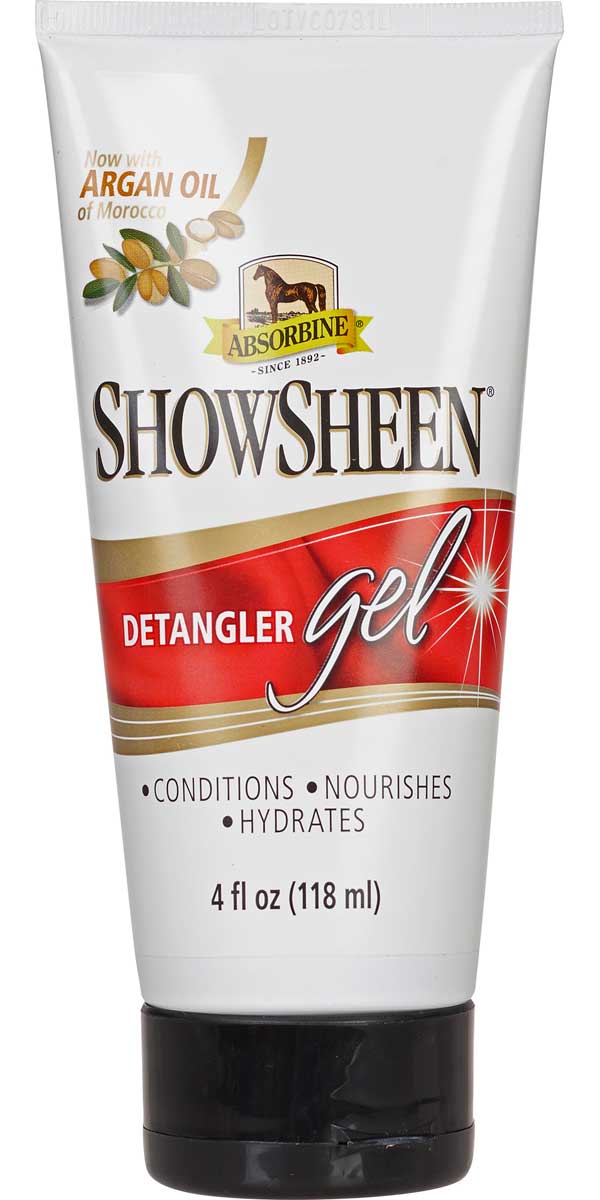 Absorbine ShowSheen Detangler Gel for Horses/Dogs - 4 oz. - Seed Barn