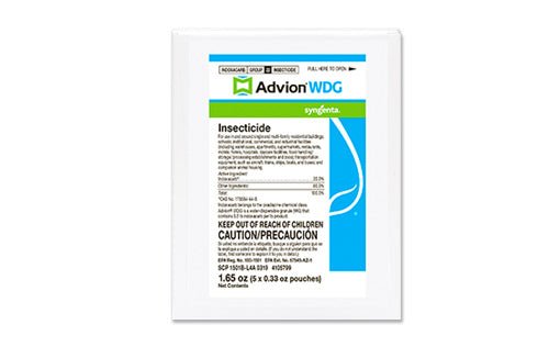 Advion WDG Granular Insecticide Concentrate - 5 x 0.33 Oz. packets