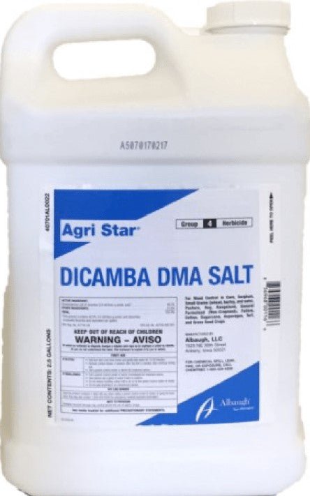 Agristar Dicamba DMA Salt - 2.5 Gallon
