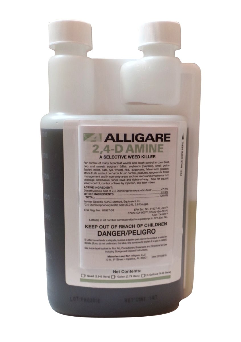 Alligare 2,4-D Amine Weed Killer - 1 Quart