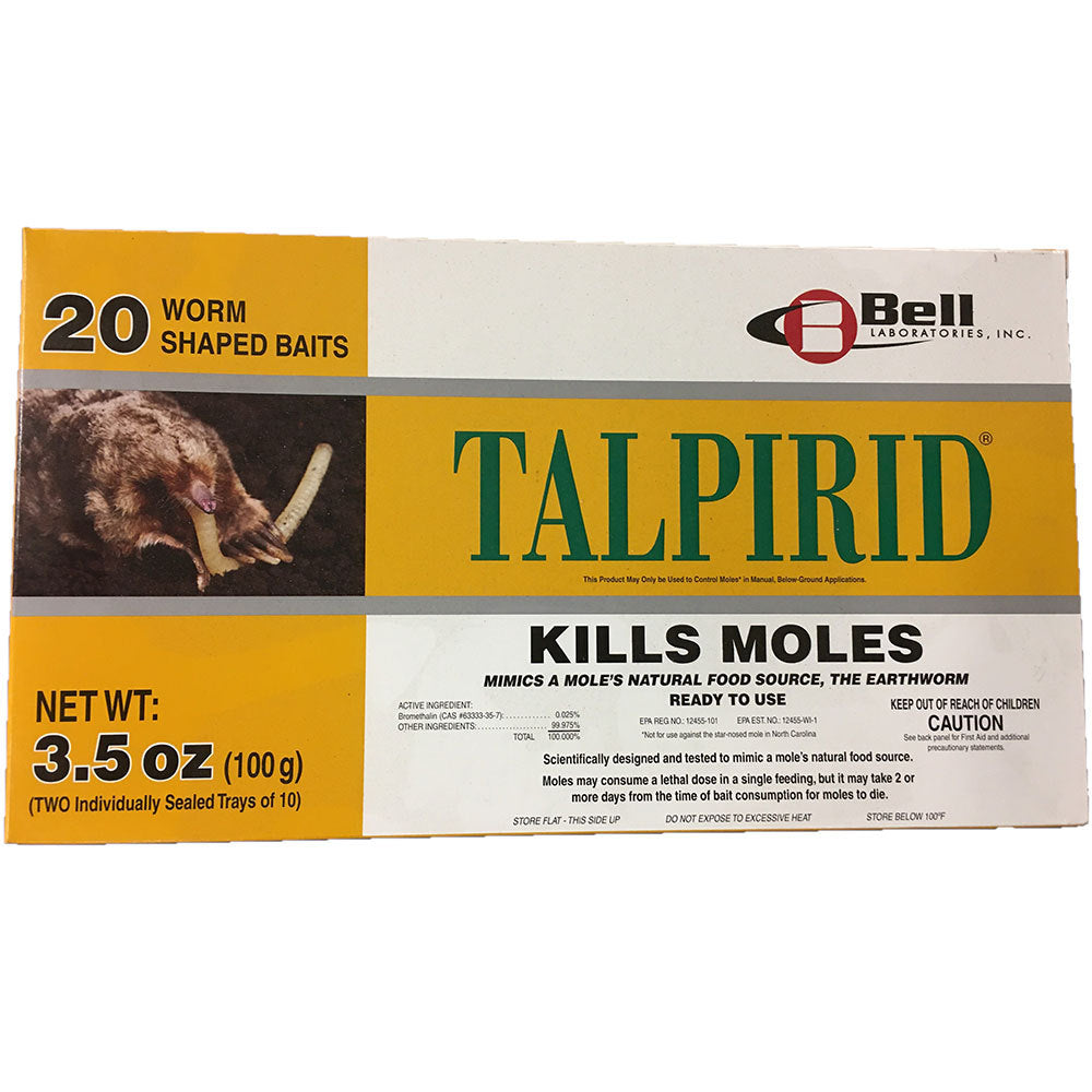 Talpirid Mole Bait  ( 20 count )