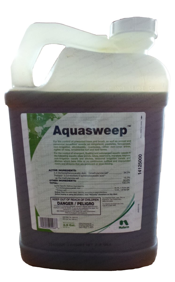 AquaSweep Aquatic Herbicide ( 2,4-D, Triclopyr) - 2.5 Gal