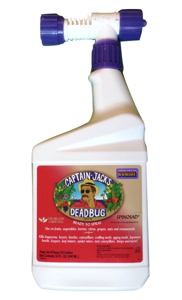 Bonide Captain Jack's Dead Bug RTS Spray Spinosad - 1 Quart - Seed Barn