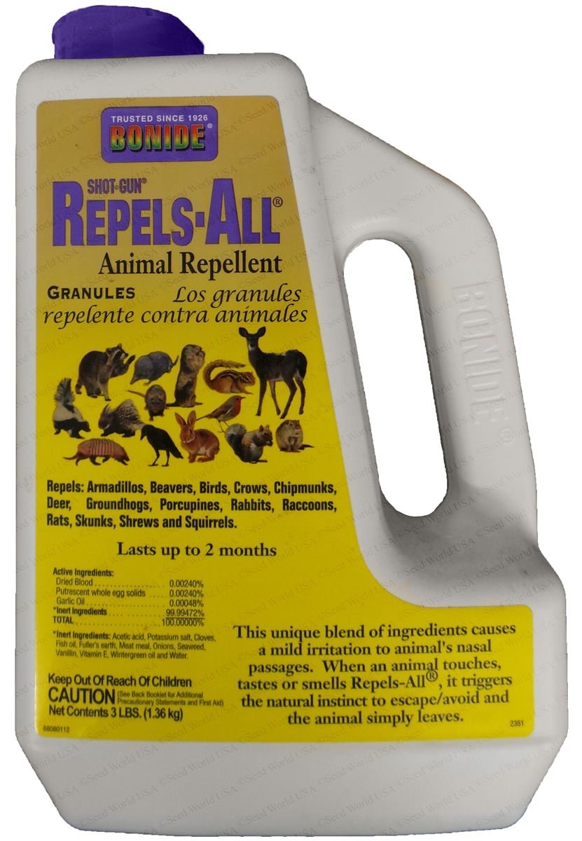 Bonide Repels-All Animal Repellent - 3 Lb. Granular - Seed Barn