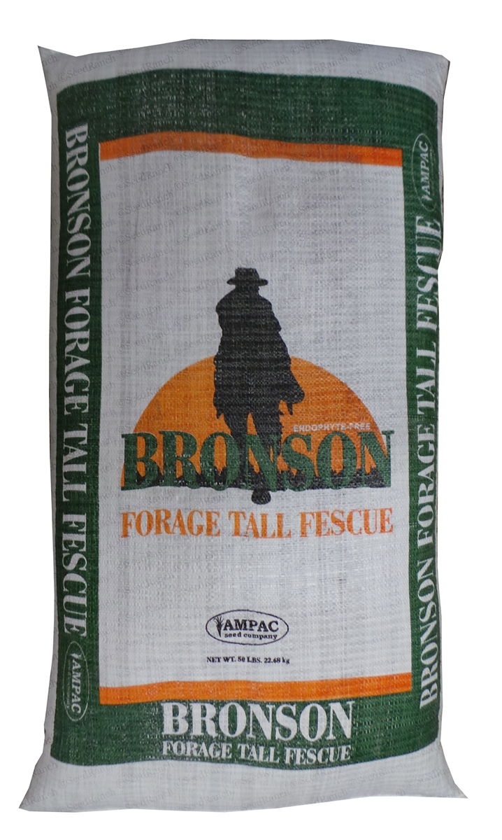 Bronson Tall Fescue Seed (endophyte free) - 50 Lbs. - Seed Barn