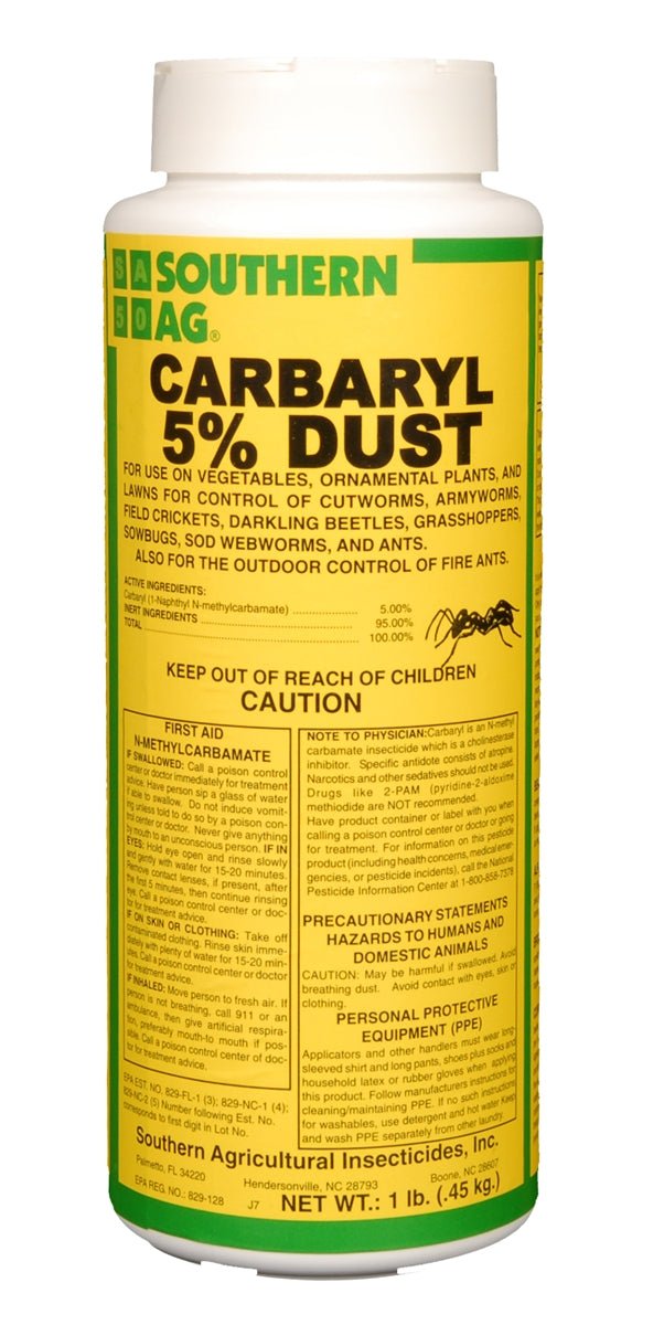 Carbaryl 5% Dust Insecticide - 1 Lb. - Seed Barn