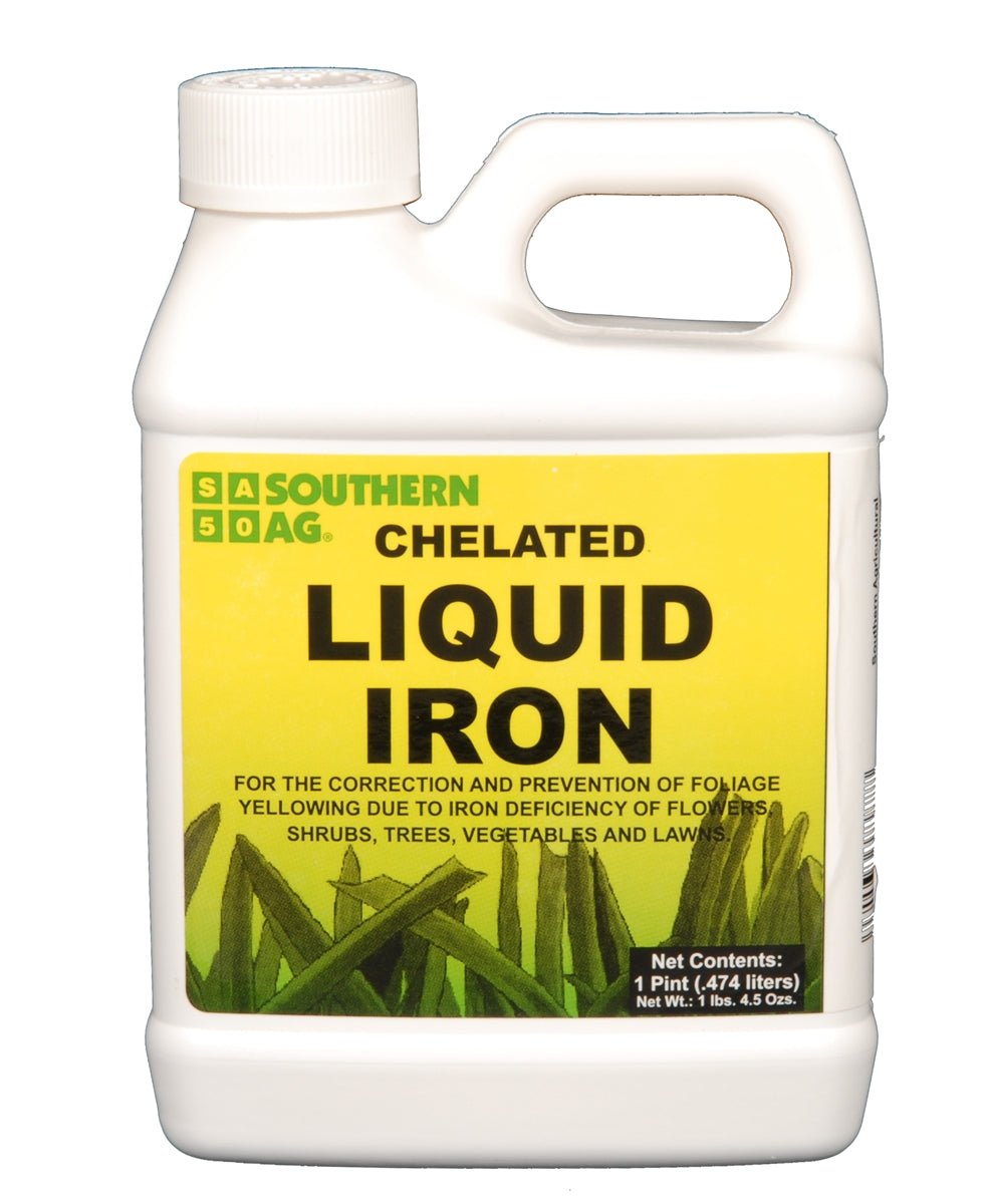plant fertilizer with chelated iron Southern Ag Chelated Liquid Iron