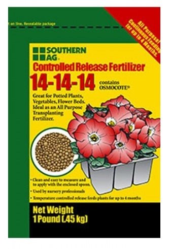 Controlled Release 14-14-14 Fertilizer - 1 Lb. - Seed Barn