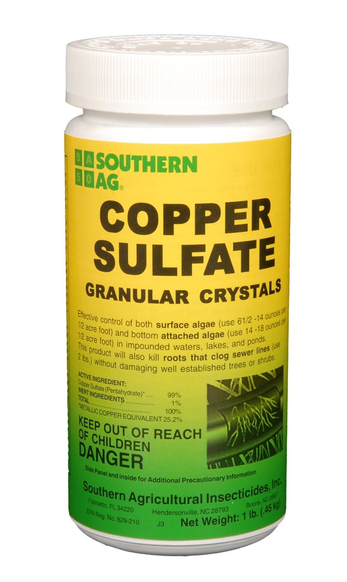 Copper Sulfate Granular Crystals - 1 Lb. - Seed Barn