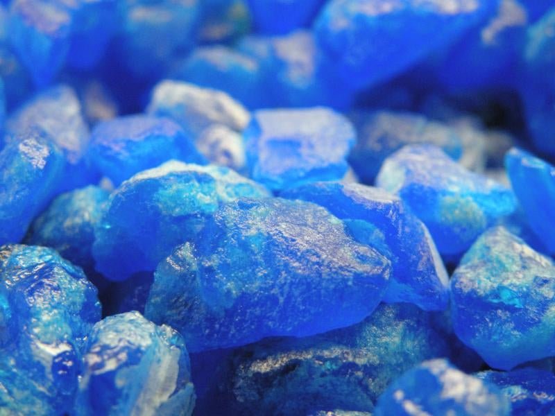 Copper Sulfate Large Crystals - 10 Lbs. - Seed Barn