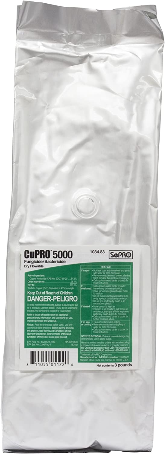 CuPRO 5000 DF Fungicide Bactericide - 3 Lbs. - Seed Barn