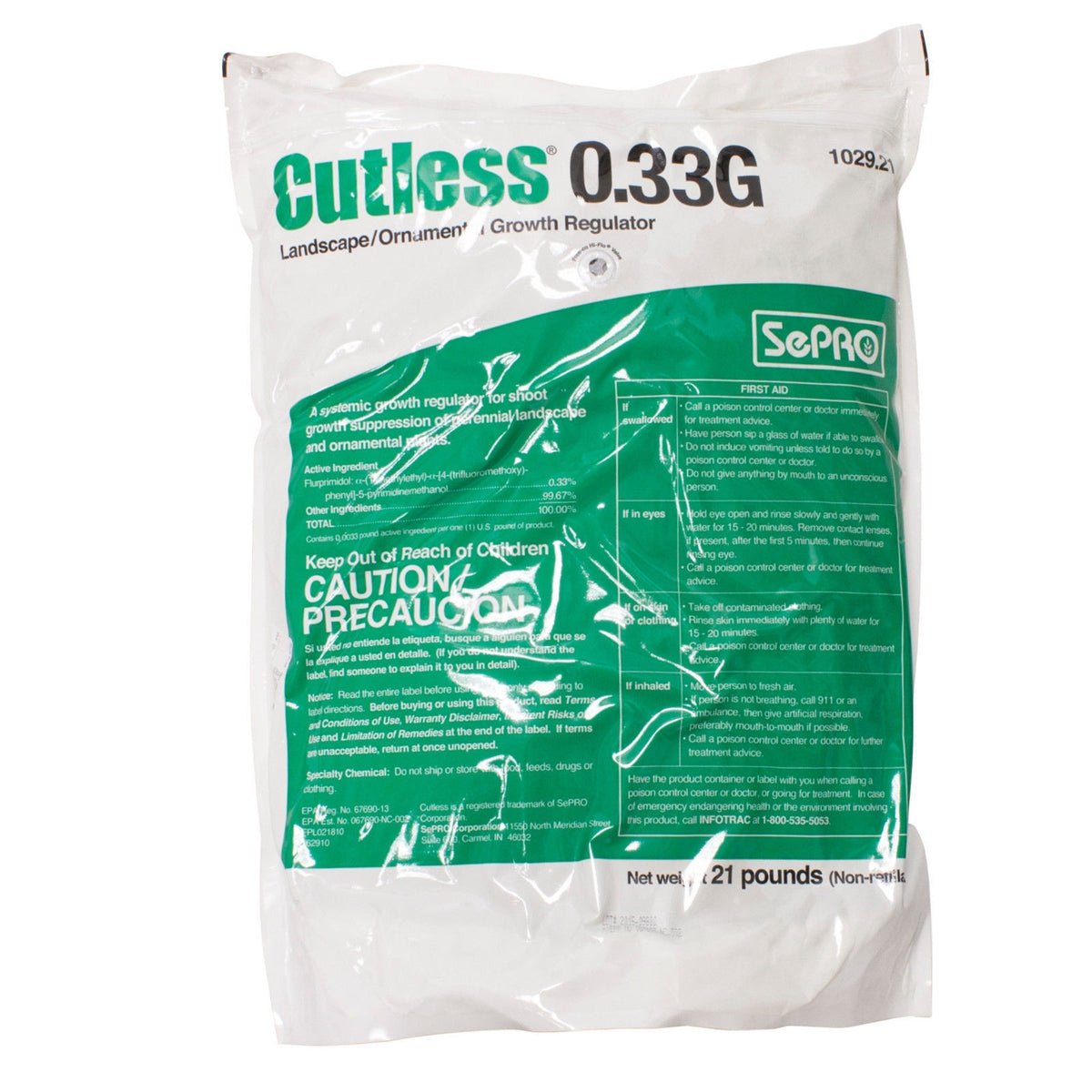 Cutless 0.33G Landscape Growth Regulator - 21 Lbs. - Seed Barn