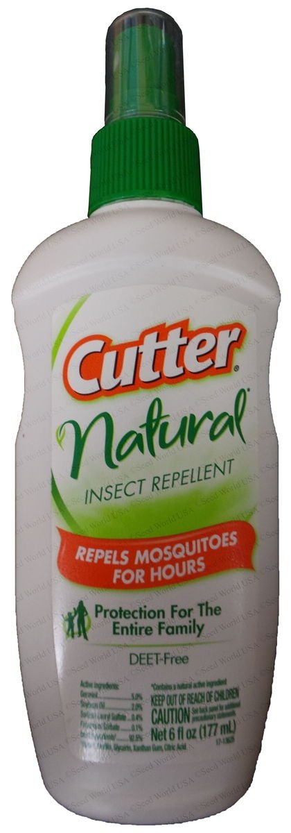 Cutter Natural Insect Repellent &quot;Repels Mosquitoes&quot; - 6 oz. - Seed Barn