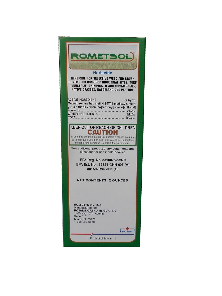 Rometsol Herbicide (MSM herbicide) - 2 Ounces