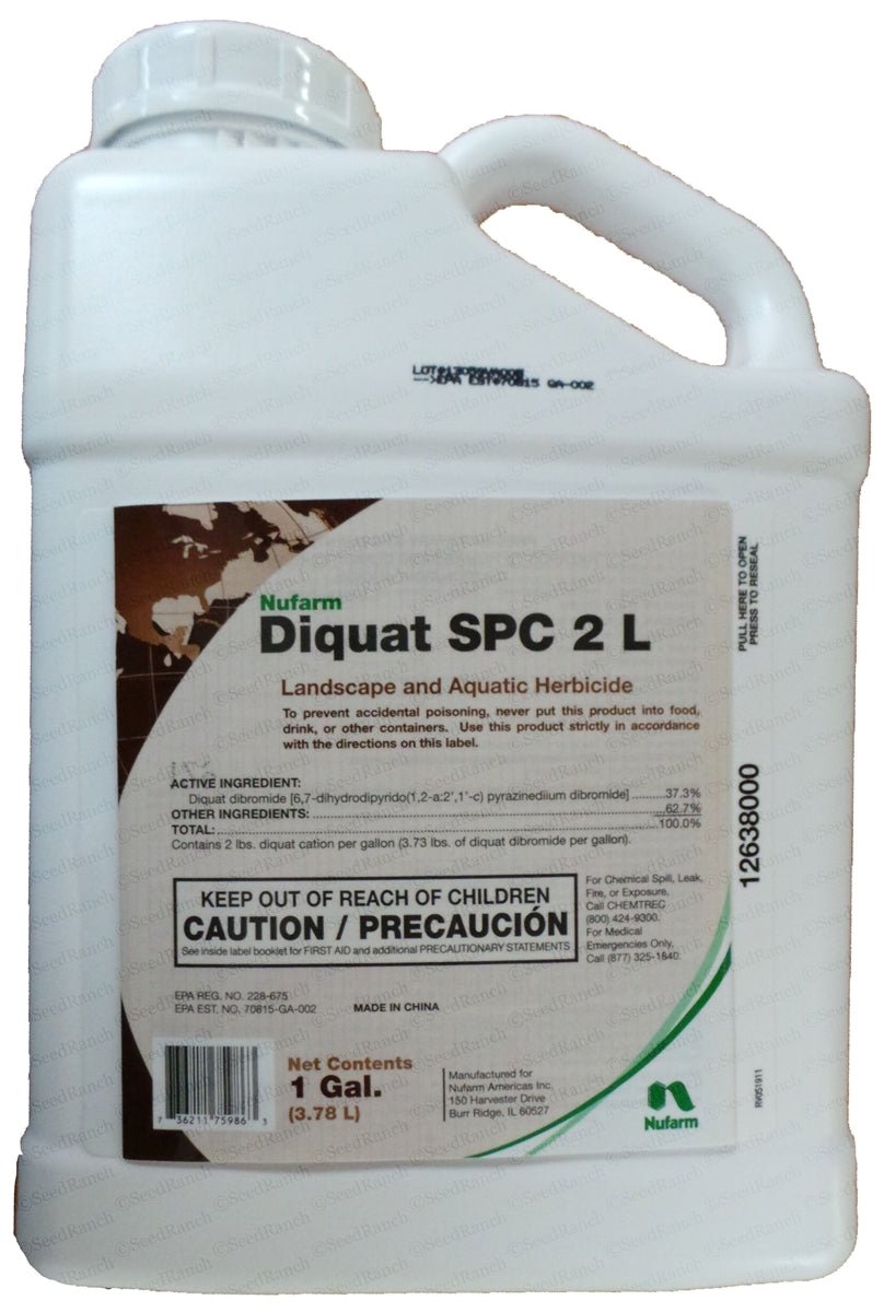 Diquat Herbicide Aquatic and Landscape - 1 Gallon - Seed Barn