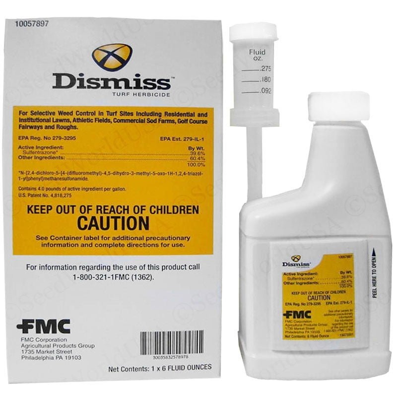 Dismiss Turf Herbicide (Sulfentrazone) - 6 oz. - Seed Barn