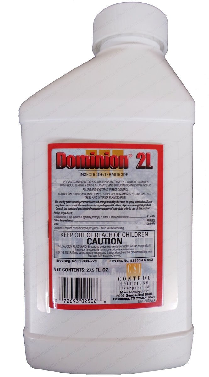 Dominion 2L Termitcide Insecticide - 27.5 fl. Oz. - Seed Barn
