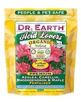 Dr Earth Acid Lovers Organic Premium Azalea, Camellia, Rhododendron & Maple Fertilizer - 4 lbs - Seed Barn