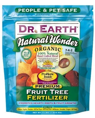 Dr Earth Natural Wonder Organic Premium Fruit Tree Fertilizer - 4 lbs - Seed Barn
