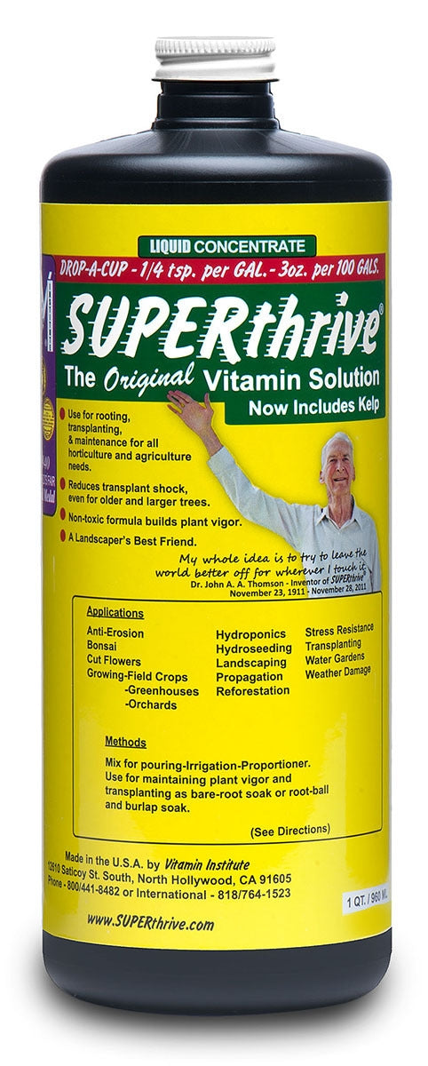 Superthrive Hydroponic Liquid Vitamin Solution - 1 Quart