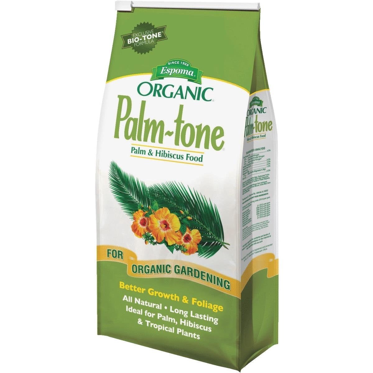 Espoma Palm-tone Organic Dry Plant Food - 4 lbs - Seed Barn