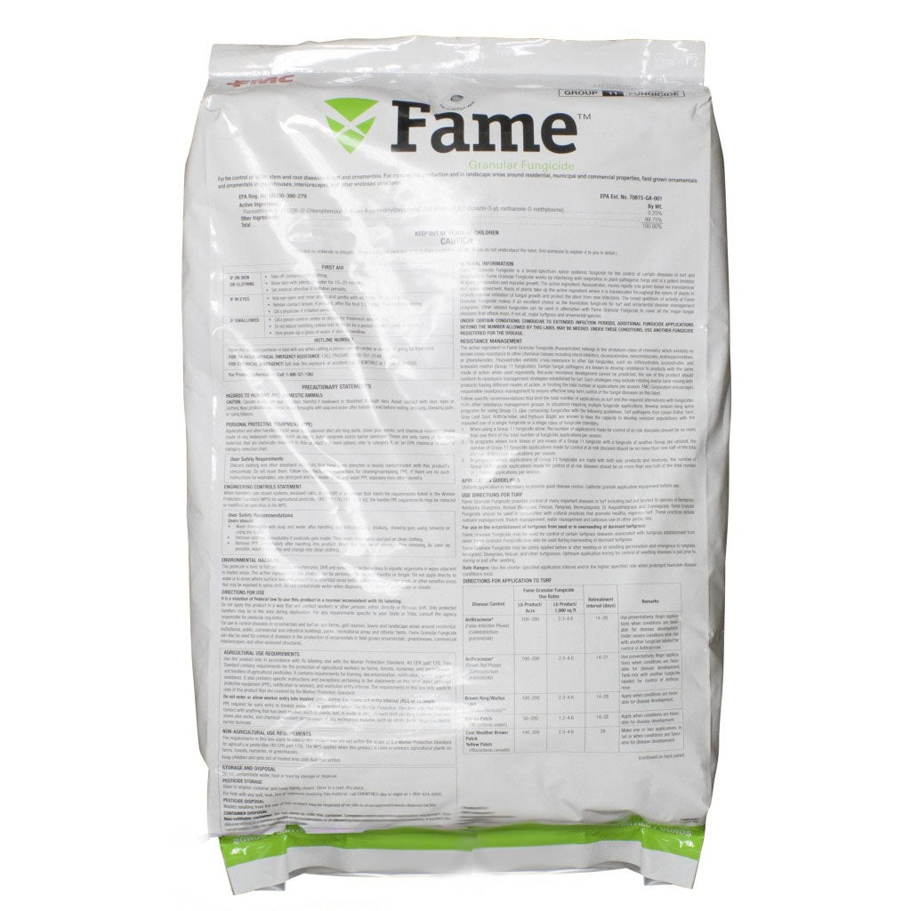 Fame Granular Fungicide (Disarm G substitute) - 25 lbs. - Seed Barn