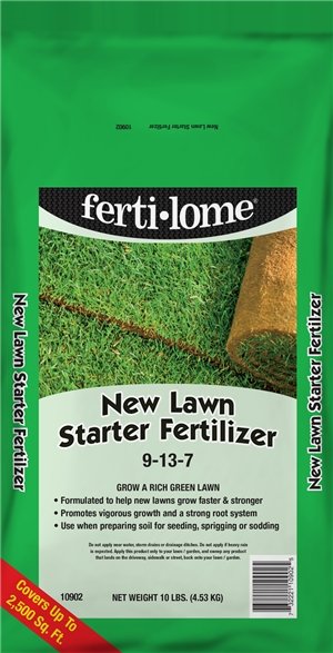 Ferti-Lome 9-13-7 New Lawn Starter Fertilizer - 10 lbs - Seed Barn