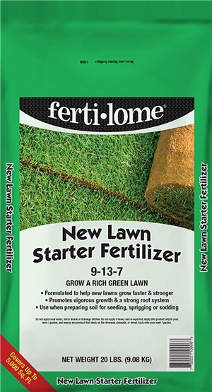 Ferti-Lome 9-13-7 New Lawn Starter Fertilizer - 20 lbs - Seed Barn