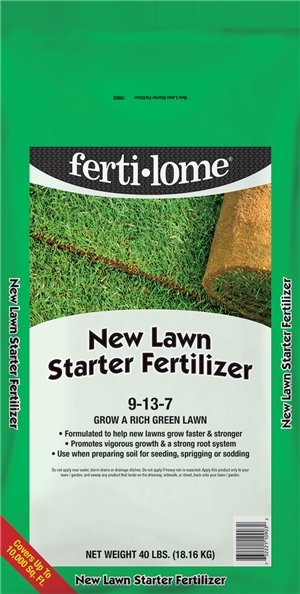 Ferti-Lome 9-13-7 New Lawn Starter Fertilizer - 40 lbs - Seed Barn