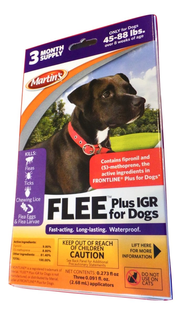Flee Plus IGR for Dogs (45-88 Lbs.) - Seed Barn