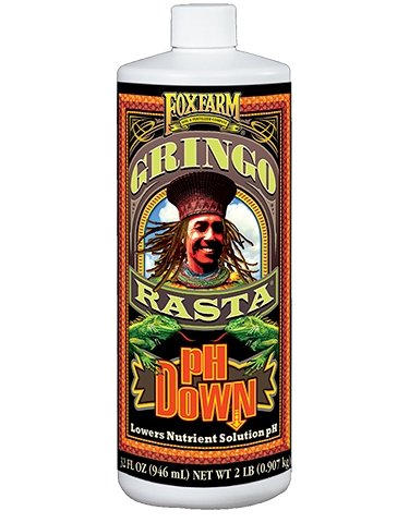 Fox Farm Gringo Rasta PH Down - 1 Pint - Seed Barn