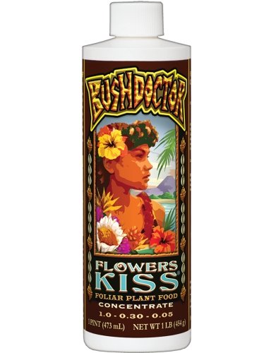 FoxFarm Bush Doctor 1.0-0.30-0.05 Flowers Kiss Fertilizer - 1 Pint - Seed Barn