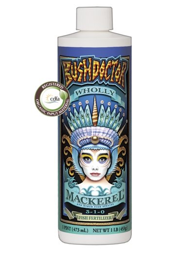 FoxFarm Bush Doctor 3-1-0 Wholly Mackerel Fertilizer - 1 Pint - Seed Barn