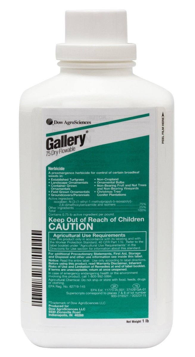 dry herbicide Gallery 75 DF Herbicide